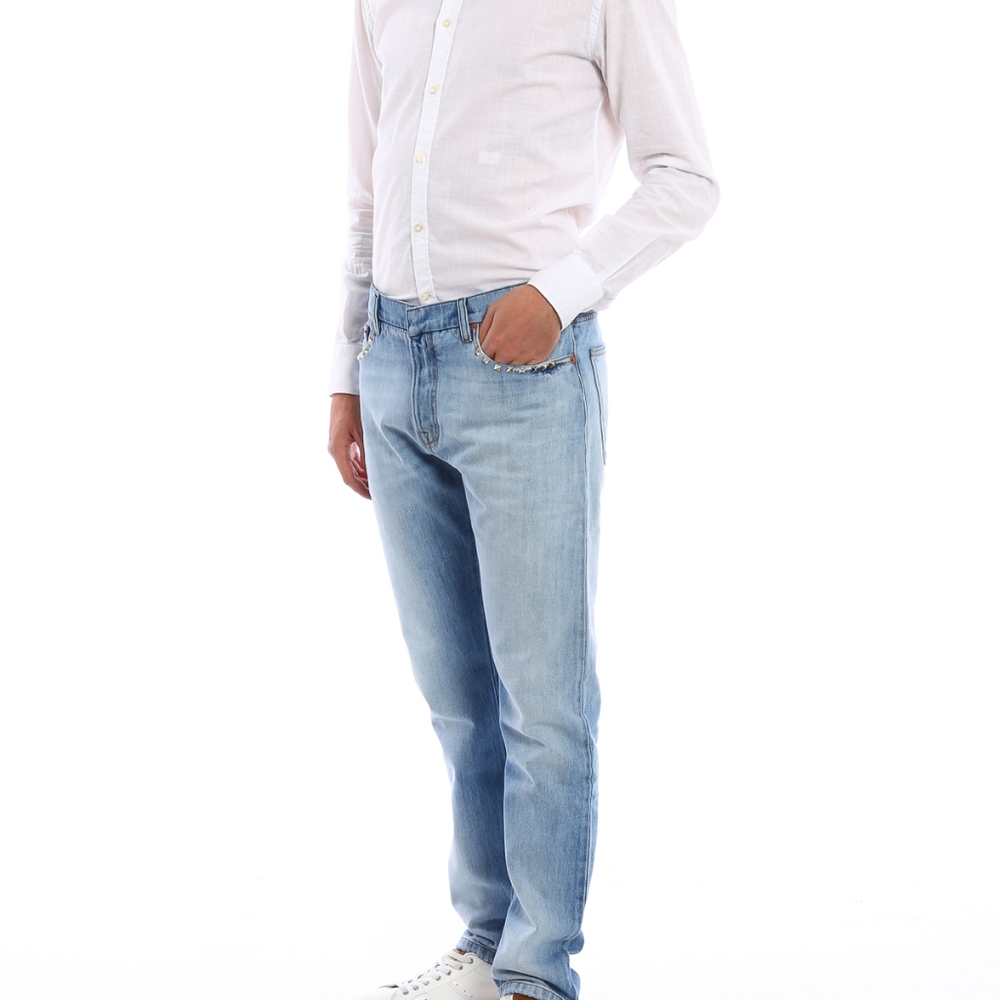 Valentino Rockstud Untitled Jeans